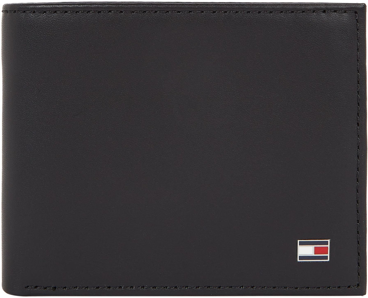 Tommy Hilfiger Men’s Eton Mini Wallet, Black (Black), One Size