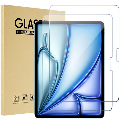 ProCase 2 Pack Screen Protector for iPad 9th 8th 7th Generation 10.2 Inch (2021/2020/2019), Tempered Glass Film for A2602 A2603 A2270 A2197 -Clear