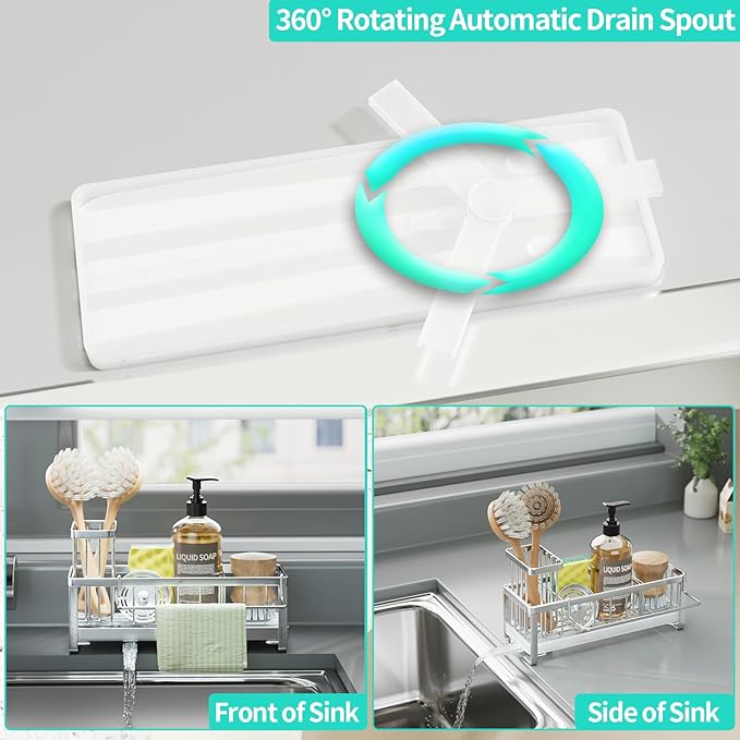 HapiRm Sponge Holder for Kitchen Sink