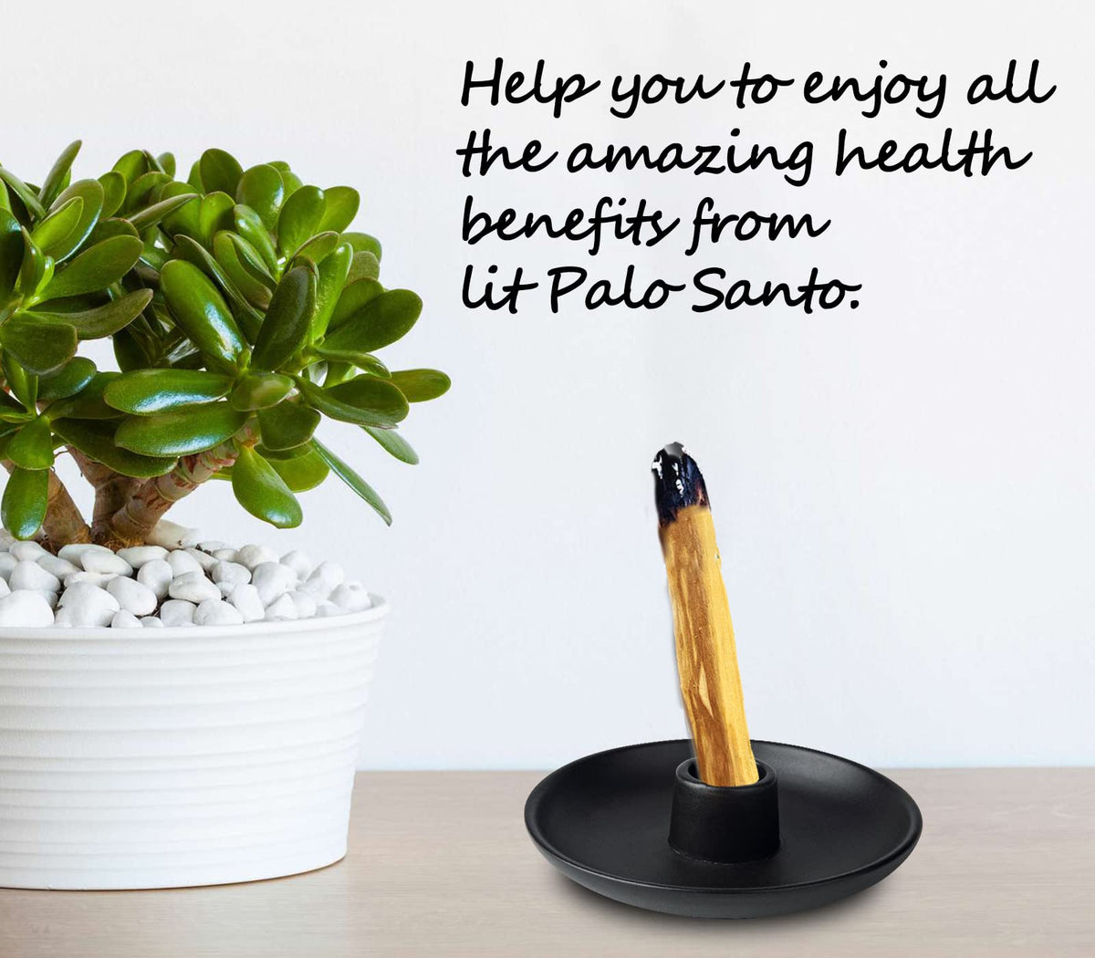 2 Ceramic Palo Santo Sticks Holder - Incense Burner