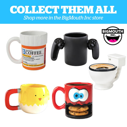 BigMouth Inc The Original Toilet Mug - Funny Coffee Cup - 12 Oz