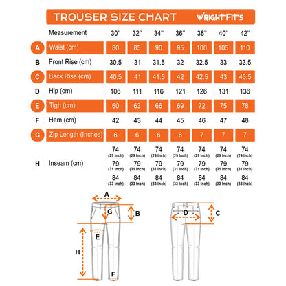 WrightFits Men Pro Builder Work Trousers Grey - Heavy Duty Safety Combat Cargo Pants - Multi Pockets - Knee Pad Pockets - Triple Stitched - Durable Workwear (30W to 42W) (32W X 31L)