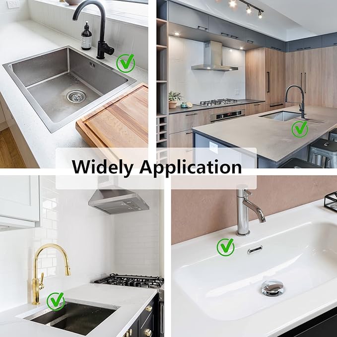 Kitchen Sink Splash Guard Silicone Faucet Handle Drip Catcher Tray Sink