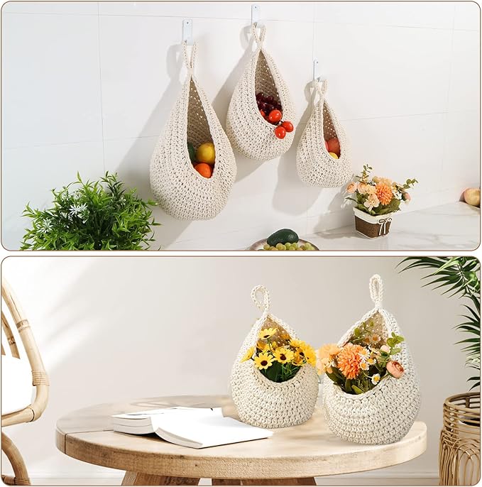 Hanging Fruit Baskets for Kitchen