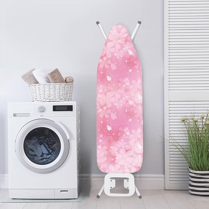 Ironing Board Cover, Cherry Blossom Print Stain Resistant Ironing Board Cover