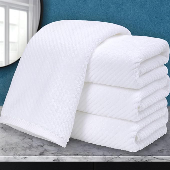 VOOVA & MOVAS White Hand Towels