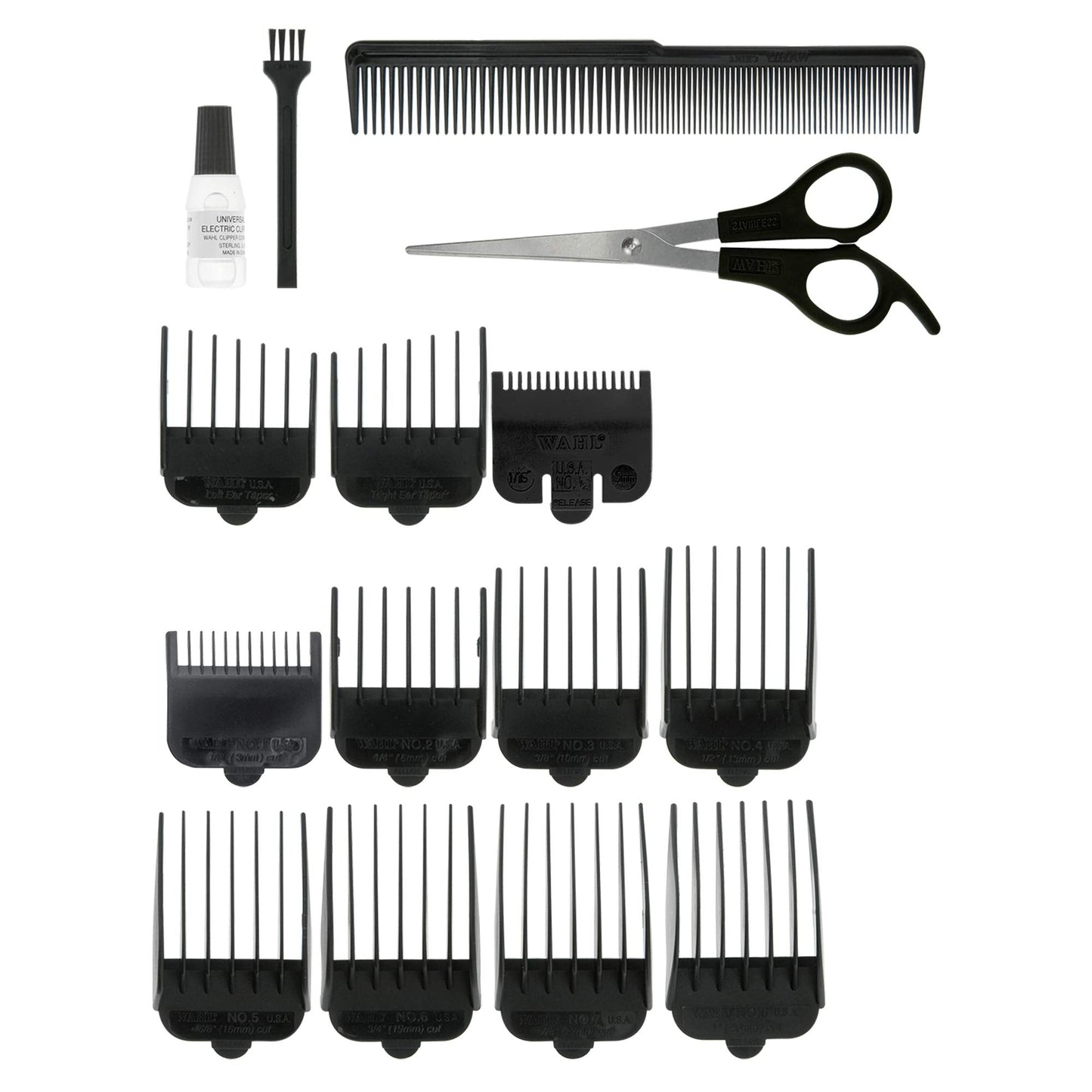 Wahl Cord/Cordless Hair Clipper, Gifts for Him, Rechargeable Cordless Clippers, Clipper Kit for Men, Rinseable Blades, Home Hair Cutting, Clippers with Guide Combs