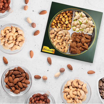 Fathers Day Nuts gift Basket of Cravings Gourmet Collection, Healthy Kosher Snacks, Premium Mixed Nuts Box Bouquet Platter Perfect for a Fathers Day Gift Basket.