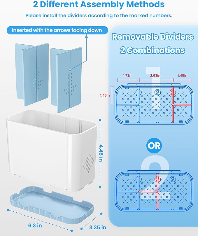 Toothbrush and Toothpaste Holders