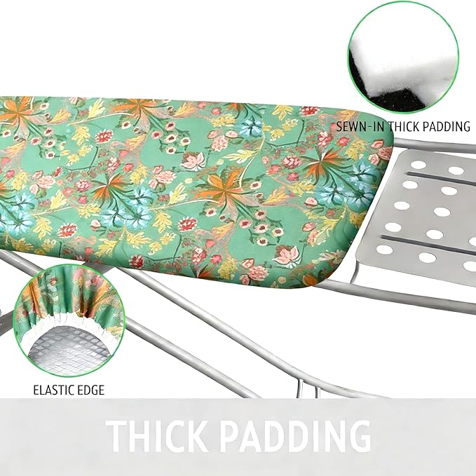 Thickened Ironing Board Cover and Sealing pad 15x54, Large-Sized Protective