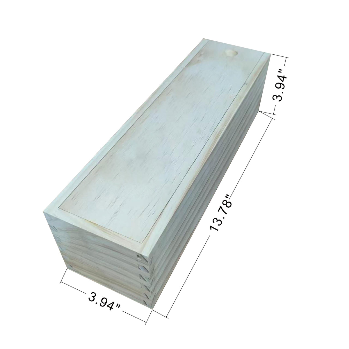 ARTAWEIN Premium DIY Wooden Wine Box - Ideal for 750ml Storage & Shipping with Single Bottle Holder and Rope Carry Handle for Birthday Party, Housewarming, Wedding, Anniversary (3 pack)