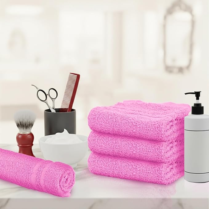 Hand Towels Pink Economy Towels Salon Towels