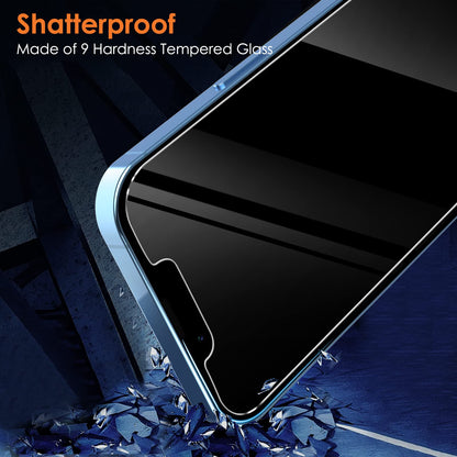 [2 Pack] Privacy Screen Protector for iPhone 11/XR, YMHML Tempered Glass Anti-Spy Bubble Free Case Friendly Easy Installation Film for iPhone 11/XR 6.1 Inch