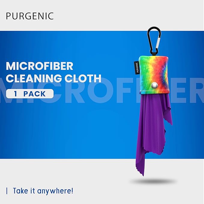 Microfiber Cloth & Glasses Wipes Lens & Glasses Cleaning Cloth