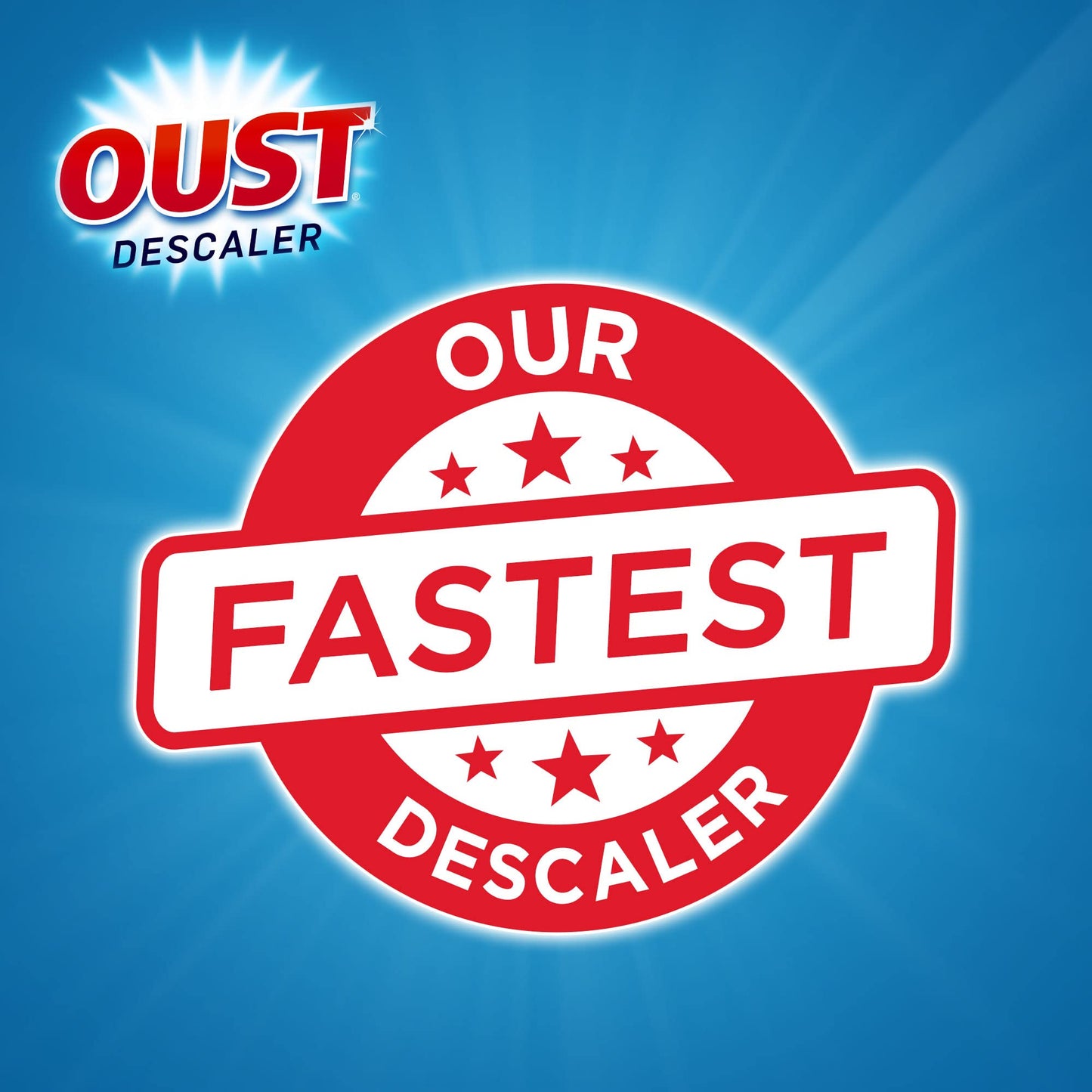 Oust Powerful All Purpose Descaler, Limescale Remover – Ideal for Kettles, Coffee Machines, Irons and Shower Heads, 3 Sachets x 6 (18 Sachets Total)