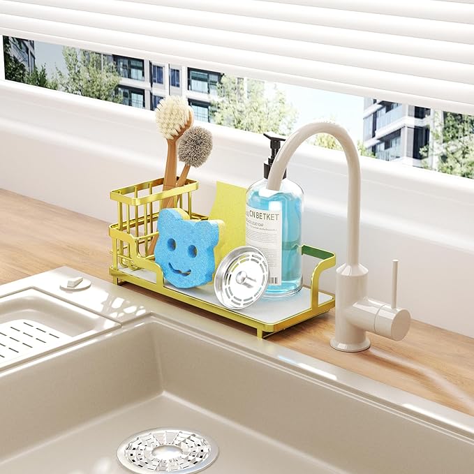 Consumest Sponge Holder for Kitchen Sink