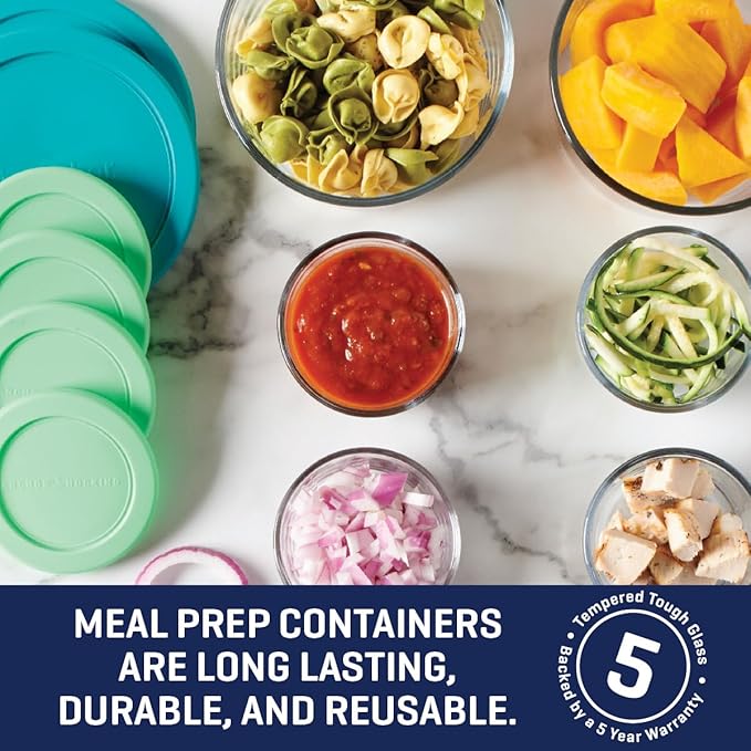 Anchor Hocking 12 Piece Glass Storage Containers