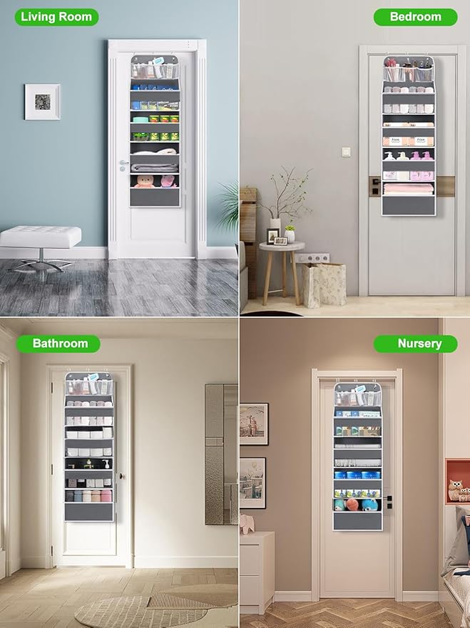 2 Pack Over the Door Organizer