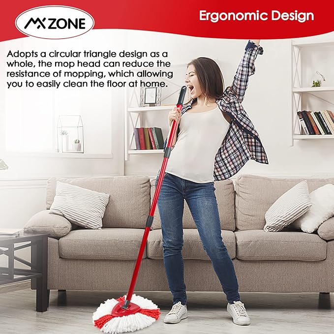 Spin Mop Head Replacement Base Head Compatible