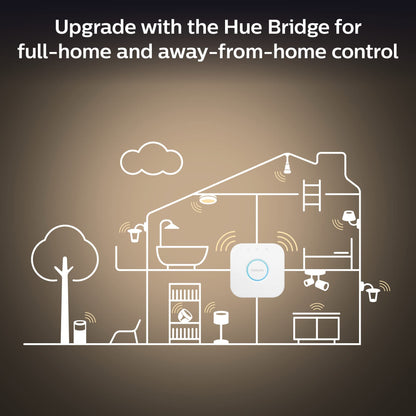 Philips Hue White Smart Light Bulb Twin Pack LED [B22 Bayonet Cap] - 1100 Lumens (75W Equivalent). Works with Alexa, Google Assistant and Apple Homekit. for Home Indoor Lighting, Livingroom, Bedroom.