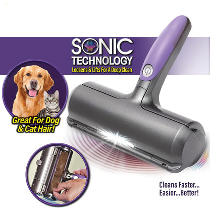NC Furdaddy Sonic Pet Hair Remover Roller Dog Hair Remover, Cat Hair Remover, Pet Hair Remover