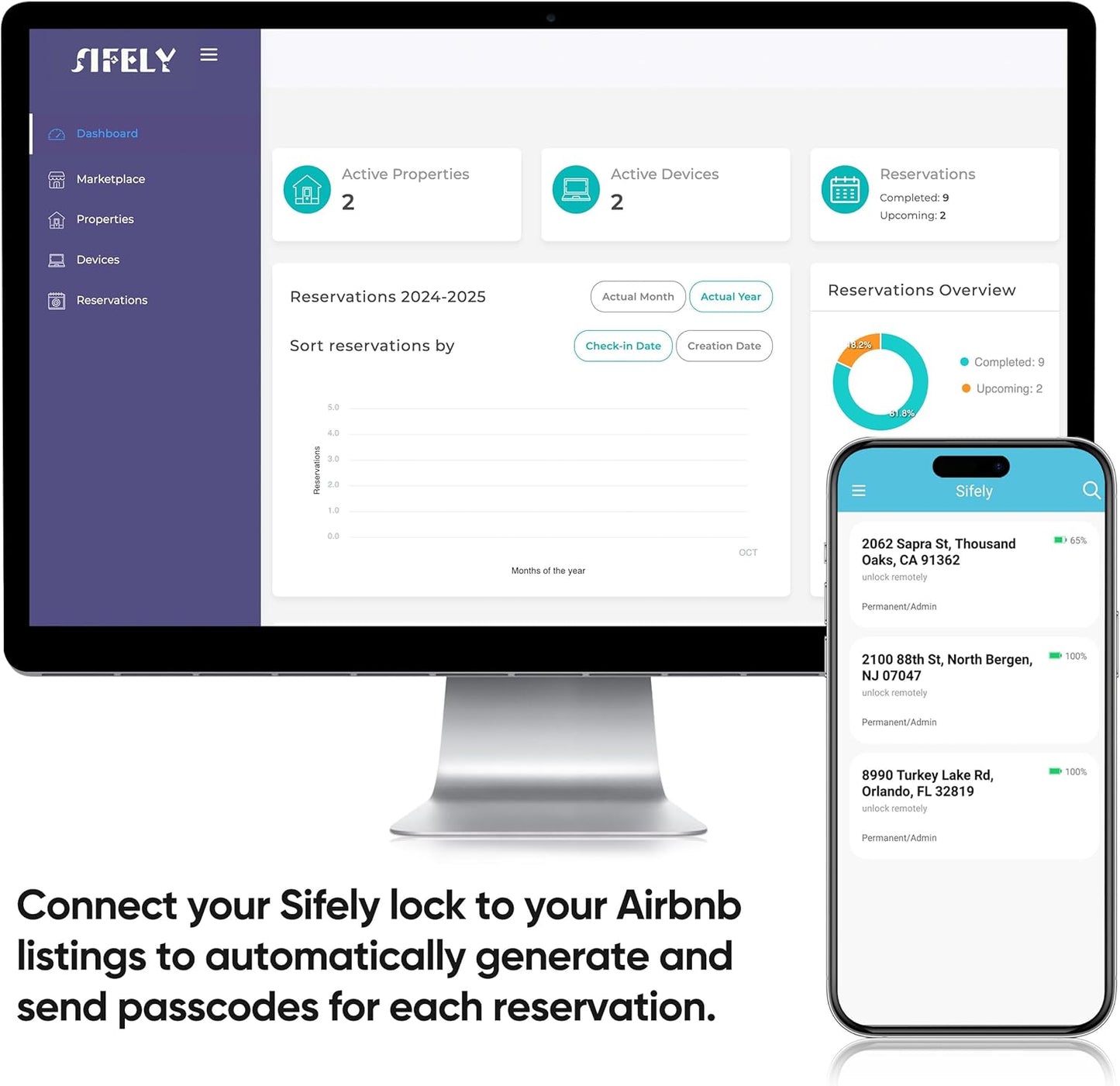Keyless Entry Fingerprint Smart Lock with Handle & Keypad: Sifely Biometric Digital Electronic Lock with Code, Electric Deadbolt Door Knob for Front, Interior, Exterior & Bedroom Doors (Silver)
