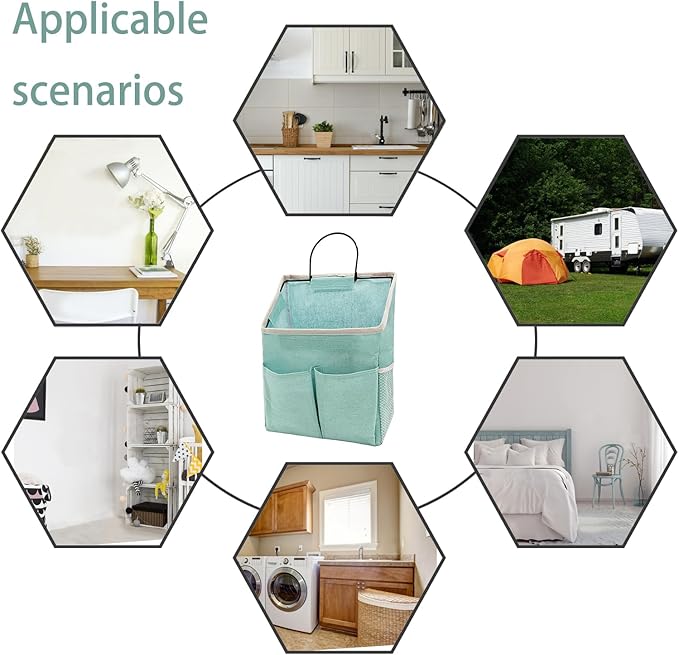 2pcs Wall Hanging Storage Bag, Wall Hanging Organizer Bags