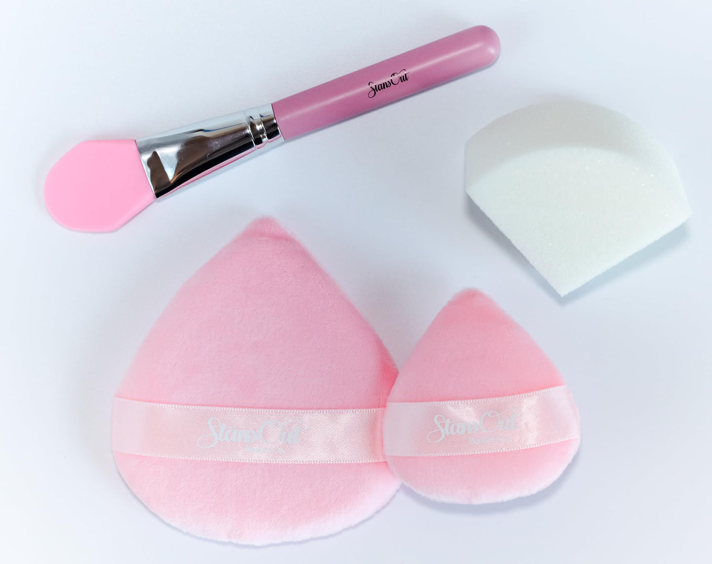 StansOut Memory Foam Makeup Sponge – No-Water-Needed Blender for Liquid, Cream & Powder Foundation – Airbrush Finish, Flawless Application