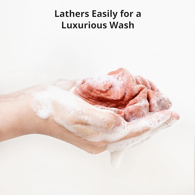 Konssy 7-Pack Soft Cotton Face Wash Cloths, Reusable Absorbent Washcloths
