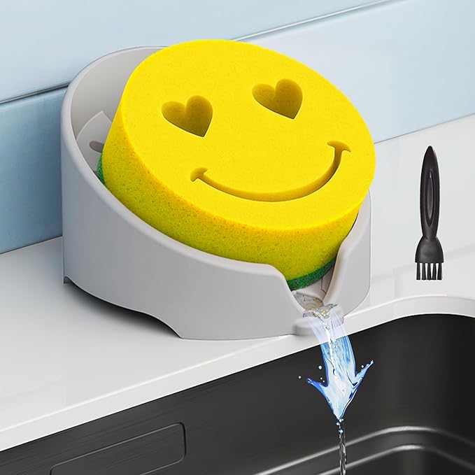 NiHome Silicone Sponge Holder Compatible