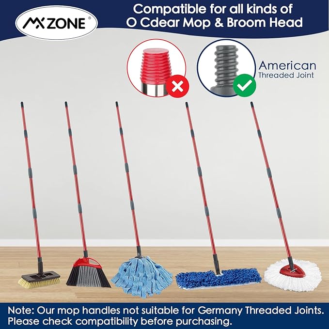 Spin Mop Handle Replacement Compatible