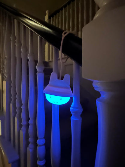 Baby Night Light for Car Seat- Dimming Function 9 Colors Changing Eye Caring Portable Rechargeable & Timing Bedside Lamp Light Up Toddler Bed Room Travel Essentials Squishy Silicone Infant BPA Free