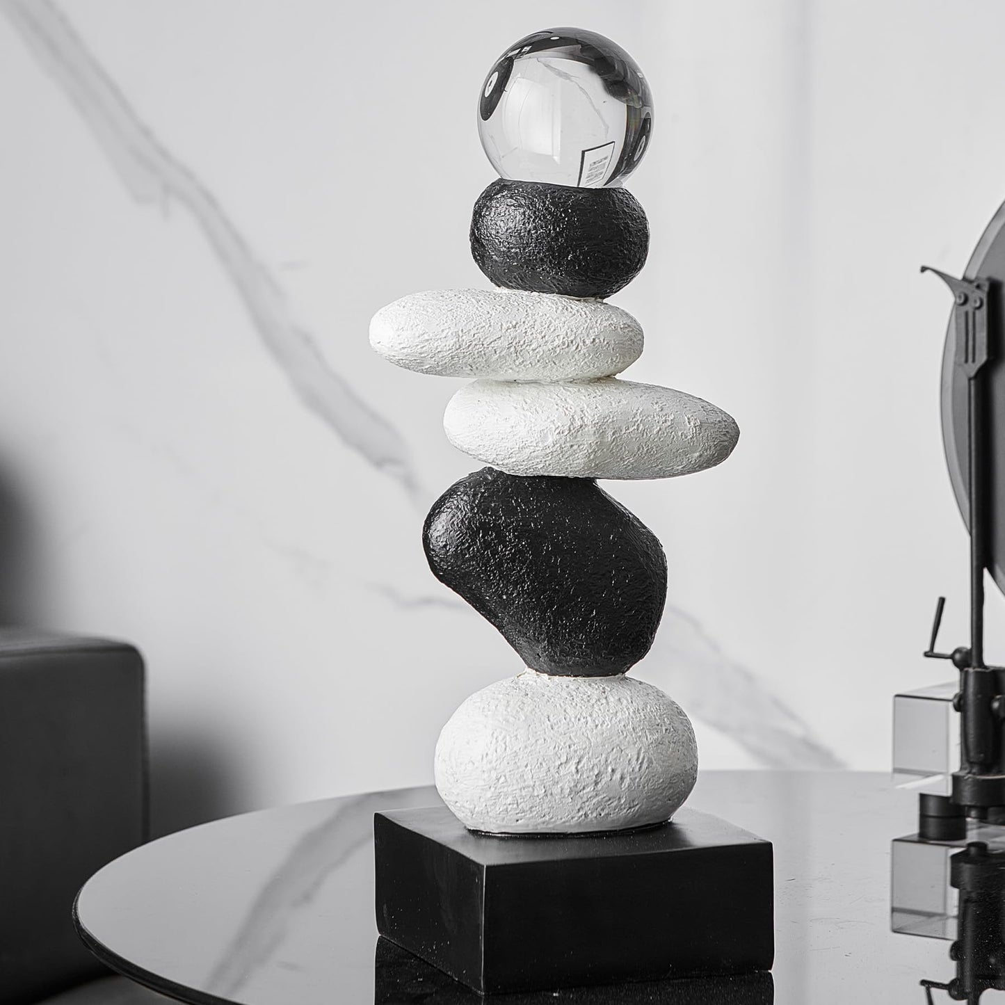 XGZY Art Stone Sculptures Home Decor - Modern Bookshelf & Desk Decor