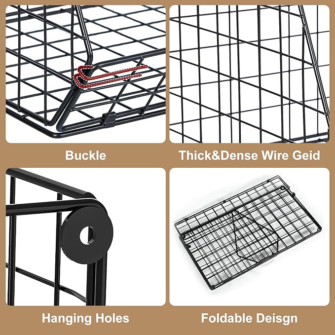 3 Tier Closet Hanging Shelves