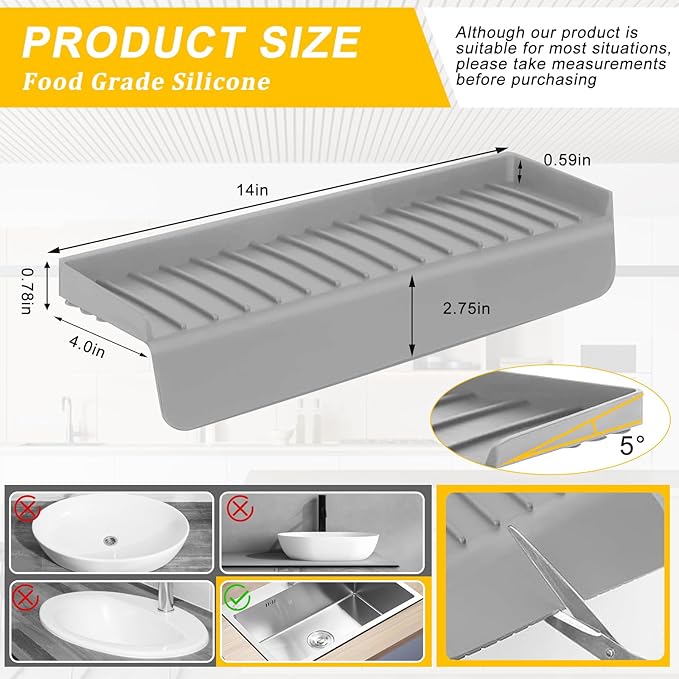 Silicone Sink Edge Protectors