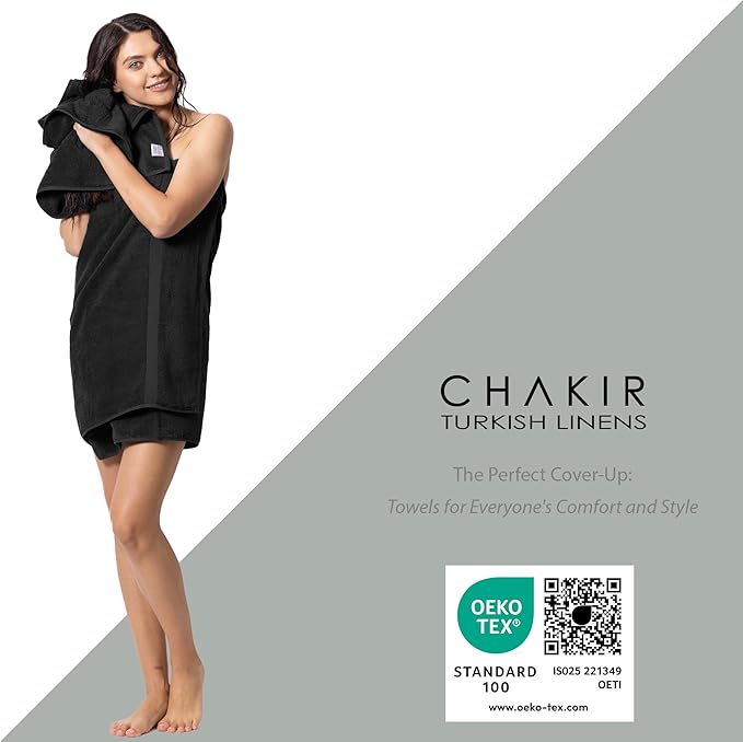 Chakir Turkish Linens, 100% Cotton Premium Quality Turkish Bath Sheets