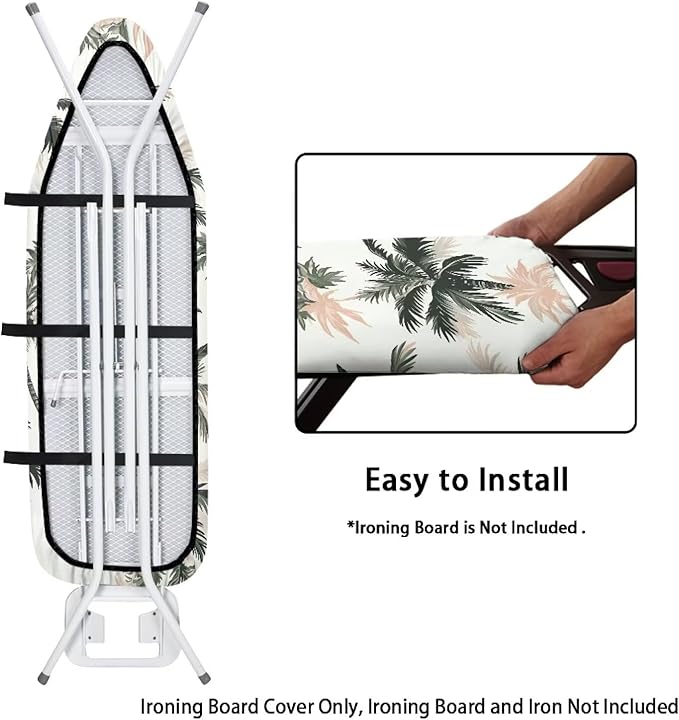 Coconut Tree Ironing Board Covers Accessories Universal Stretchy Cover