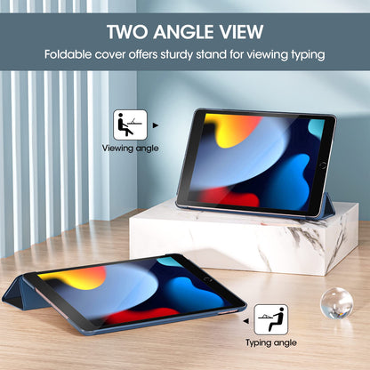 ProCase for iPad 9th Generation 2021/ iPad 8th Generation 2020/ iPad 7th Generation 2019 Case, iPad Cover 9th Generation 10.2 iPad Case -Navy