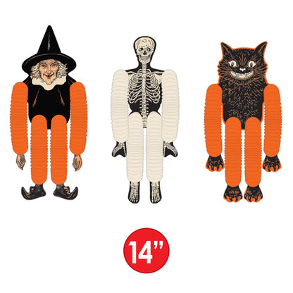 Beistle Vintage Halloween Tissue Dancers