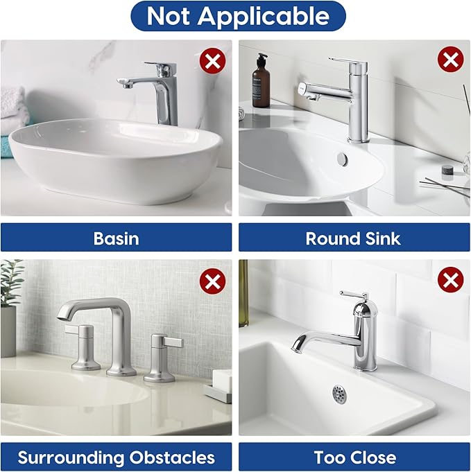24 Inch Silicone Faucet Mat for Kitchen Sink Splash Guard