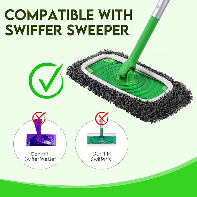 Reusable Wet Pads Refill for Swiffer Sweeper Mop