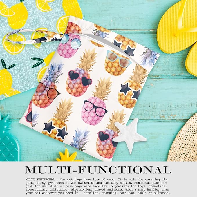 Wet Bag, Wet Dry Bag, Wet Bag for Swimsuit, Dirty Yoga Gym Clothes, Makeup Bag