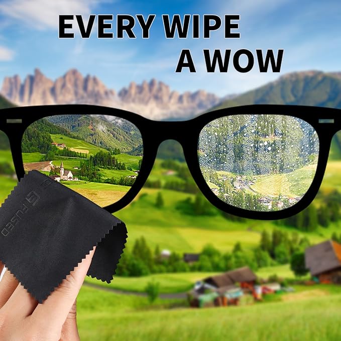 Eco-Fused Microfiber Cleaning Cloths