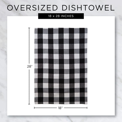 DII Halloween Hand Towels for The Kitchen Decorative Spooky & Fun Cotton Printed Dishtowel Set, 18x28, Haunted Objects, 2 Count