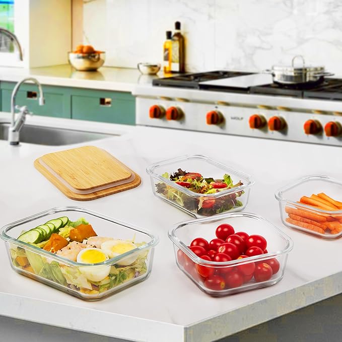 Vtopmart Glass Food Storage Containers