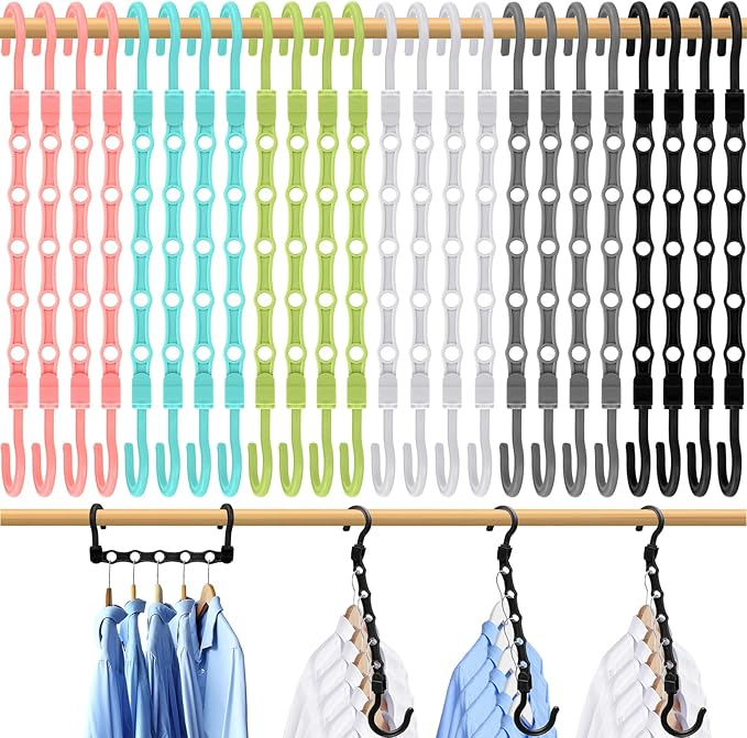 College Dorm Room Essentials, Closet Organizers and Storage, Magic Hangers