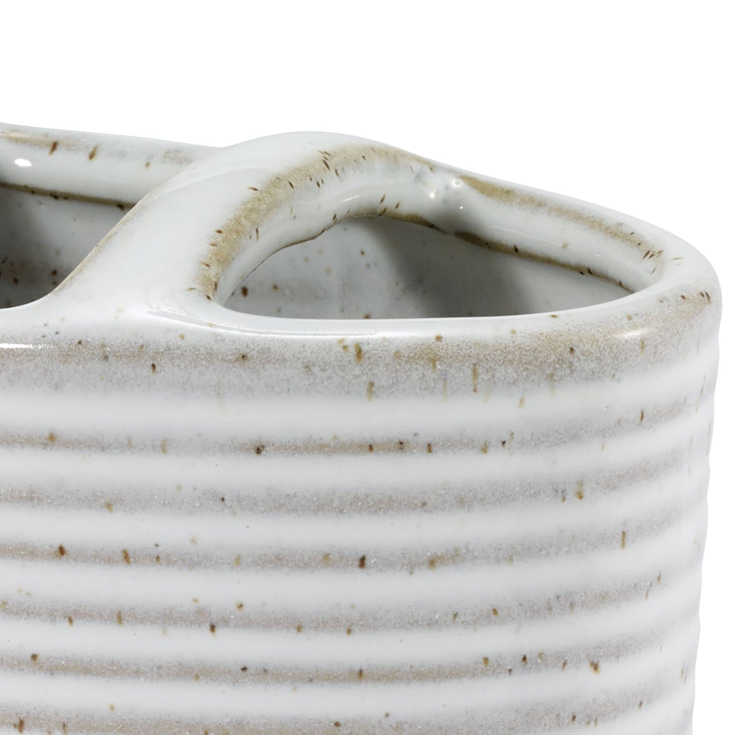Avanti Linens - Toothbrush Holder, Guest Bathroom Essentials, Modern Home Decor (Drift Collection)