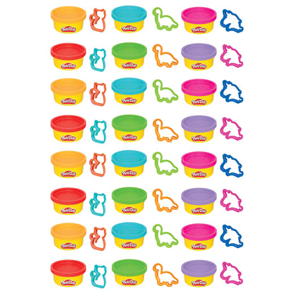 Play-Doh Party Favor Pack, Bulk 24 Pack of Modeling Compound with Cutters, Classroom Supplies for Arts & Crafts, Christmas Stocking Stuffer Gifts for Kids, Ages 3+ (Amazon Exclusive)