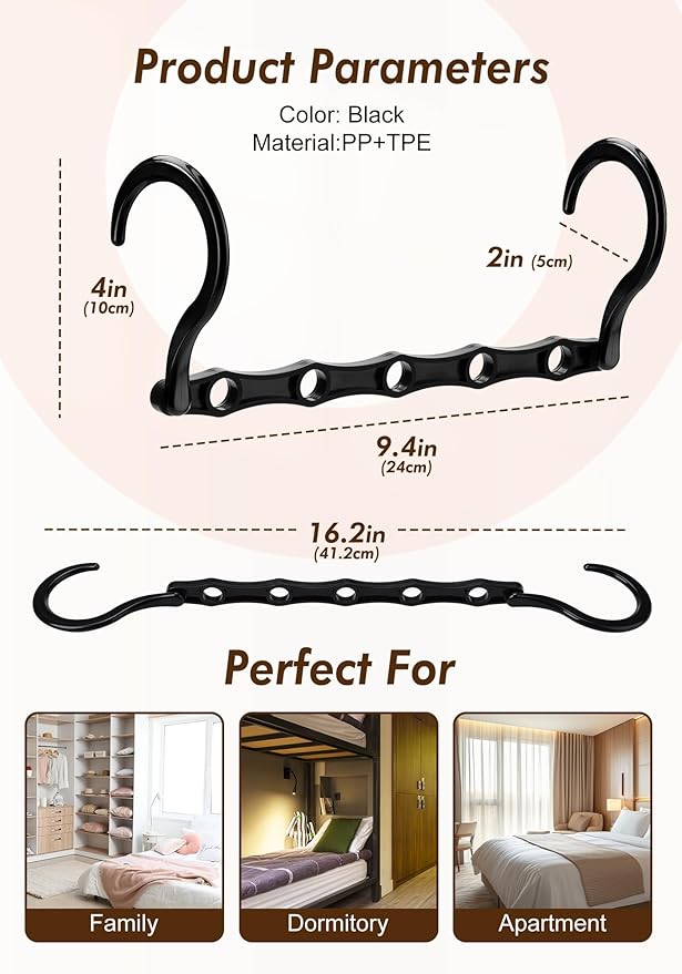 HOUSE DAY Closet Organizers and Storage 12 Pack, College Dorm Room Essentials