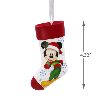 Hallmark Christmas Ornaments, Disney Mickey Mouse Stocking Personalized Ornament